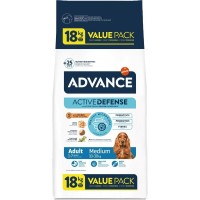 Advance Dog Adult Chicken and Rice КУРИЦА корм для собак средних пород 18 кг (922157)